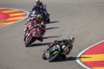 Jonathan Rea vor Marco Melandri 