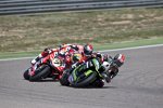 Jonathan Rea vor Chaz Davies 