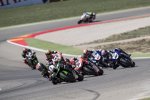 Jonathan Rea vor Marco Melandri 