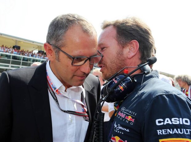 Stefano Domenicali, Christian Horner