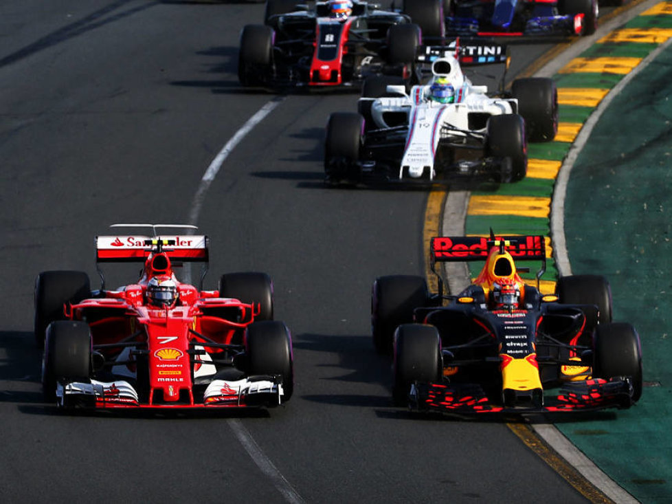 Max Verstappen, Kimi Räikkönen