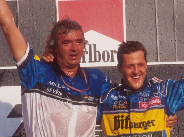 Flavio Briatore, Michael Schumacher