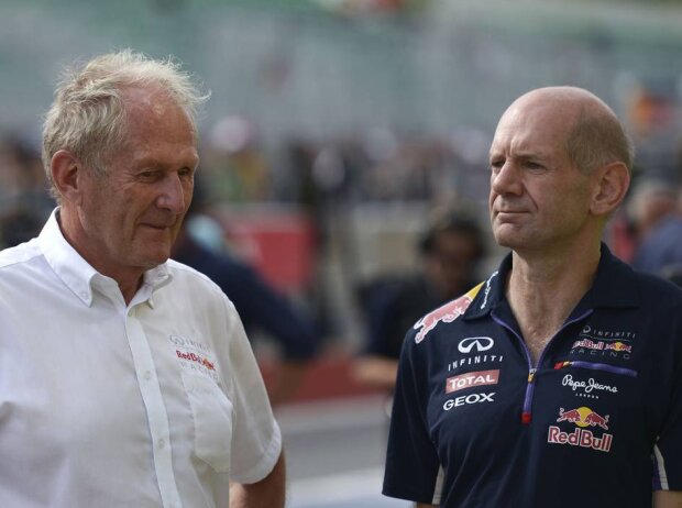 Helmut Marko, Adrian Newey Helmut Marko, Adrian Newey
