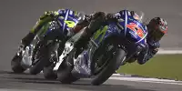 Bild zum Inhalt: Yamaha: Vinales unter Druck, Rossi noch stärker?