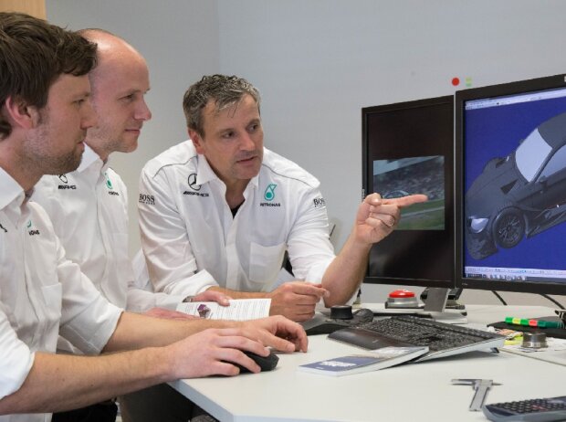 Titel-Bild zur News: DTM Mercedes Entwicklung