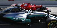 Bild zum Inhalt: Mercedes-Piloten räumen ein: Unterschied zu Ferrari "minimal"