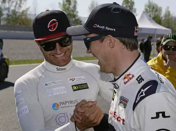 Timo Scheider, Mattias Ekström Titel-Bild zur News: Timo Scheider, Mattias Ekström