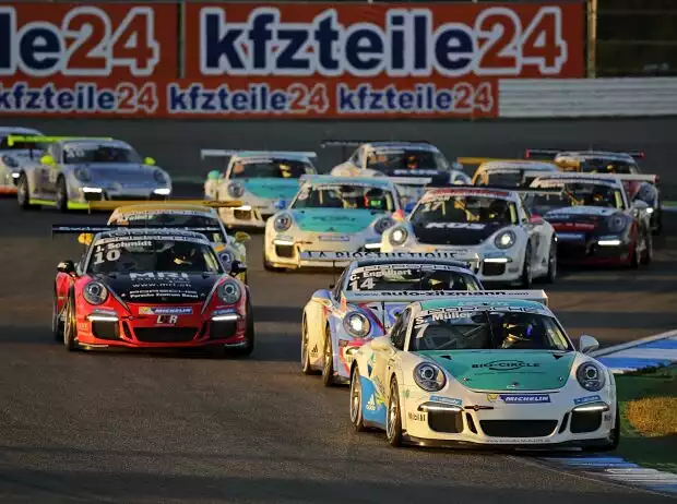 Porsche-Carrera-Cup, Start Titel-Bild zur News: Porsche-Carrera-Cup, Start