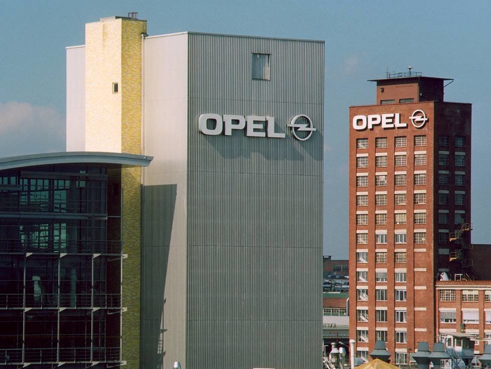 Opel-Stammwerk in Rüsselsheim