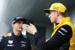 Nico Hülkenberg (Renault) und Max Verstappen (Red Bull) 