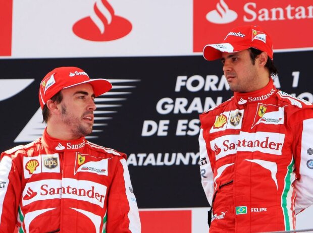 Titel-Bild zur News: Fernando Alonso, Felipe Massa