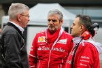 Ross Brawn und Maurizio Arrivabene 