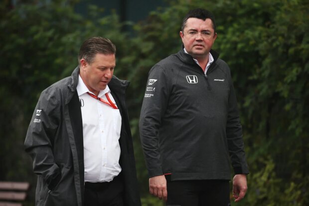 Zak Brown Eric Boullier McLaren McLaren Honda F1 ~Zak Brown und Eric Boullier (McLaren) ~ Zak Brown Eric Boullier McLaren McLaren Honda F1 ~Zak Brown und Eric Boullier (McLaren) ~