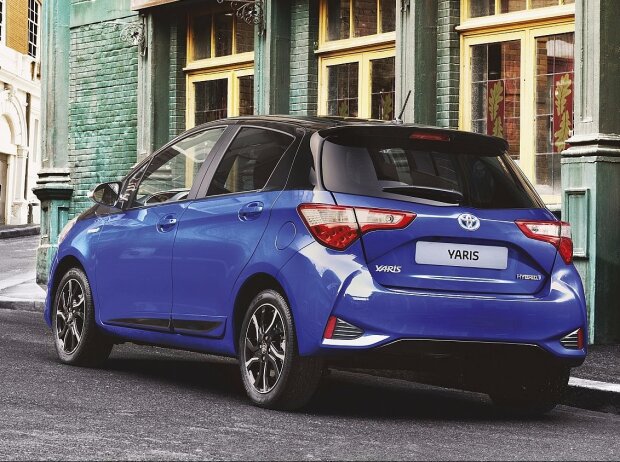 Heck des Toyota Yaris 2017 Heck des Toyota Yaris 2017