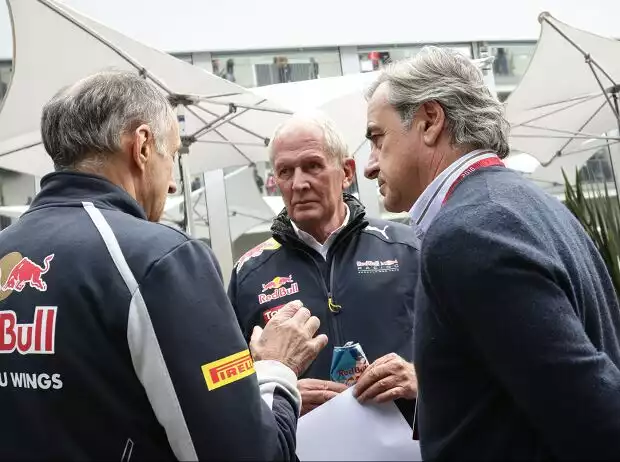 Franz Tost, Helmut Marko, Carlos Sainz Titel-Bild zur News: Franz Tost, Helmut Marko, Carlos Sainz