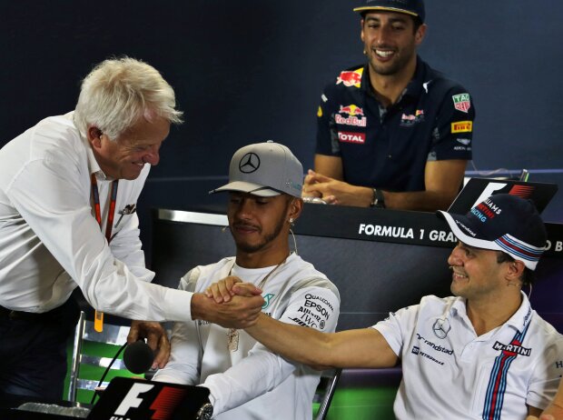 Titel-Bild zur News: Charlie Whiting, Felipe Massa