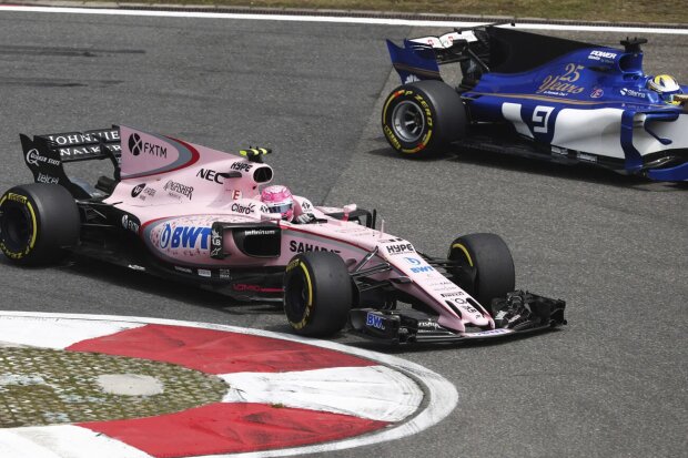 Esteban Ocon Marcus Ericsson Force India Sahara Force India F1 Team F1Sauber Sauber F1 Team F1 ~Esteban Ocon (Force India) und Marcus Ericsson (Sauber) ~ Esteban Ocon Marcus Ericsson Force India Sahara Force India F1 Team F1Sauber Sauber F1 Team F1 ~Esteban Ocon (Force India) und Marcus Ericsson (Sauber) ~