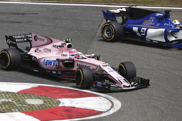 Esteban Ocon Marcus Ericsson Force India Sahara Force India F1 Team F1Sauber Sauber F1 Team F1 ~Esteban Ocon (Force India) und Marcus Ericsson (Sauber) ~ 