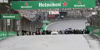 Start bei Regen in Brasilien