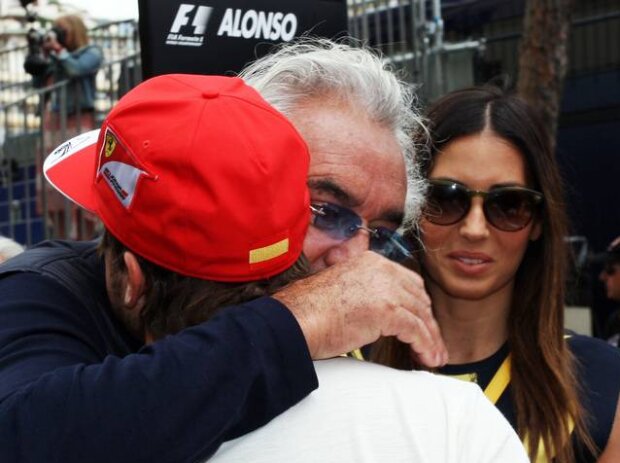 Titel-Bild zur News: Flavio Briatore, Fernando Alonso