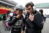 Bild zum Inhalt: Start der Hymne verschlafen: Ricciardo und Perez verwarnt