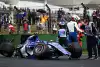 Bild zum Inhalt: Giovinazzi: Erst Lob vom Ferrari-Boss, dann peinlicher Crash