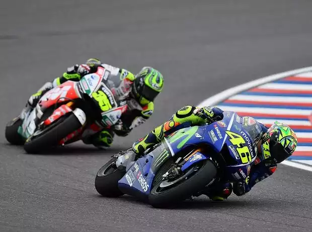 Valentino Rossi, Cal Crutchlow Titel-Bild zur News: Valentino Rossi, Cal Crutchlow