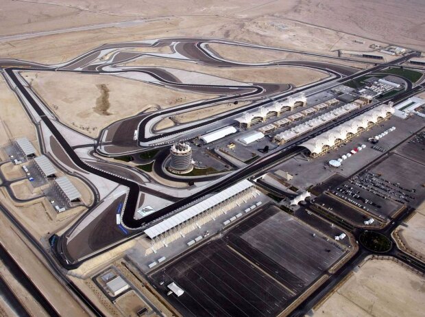 Strecke, Bahrain International Circuit, Vogelperspektive, Layout Strecke, Bahrain International Circuit, Vogelperspektive, Layout
