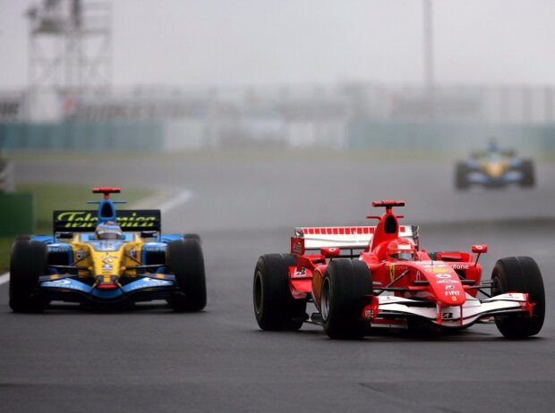 Michael Schumacher, Fernando Alonso Michael Schumacher, Fernando Alonso