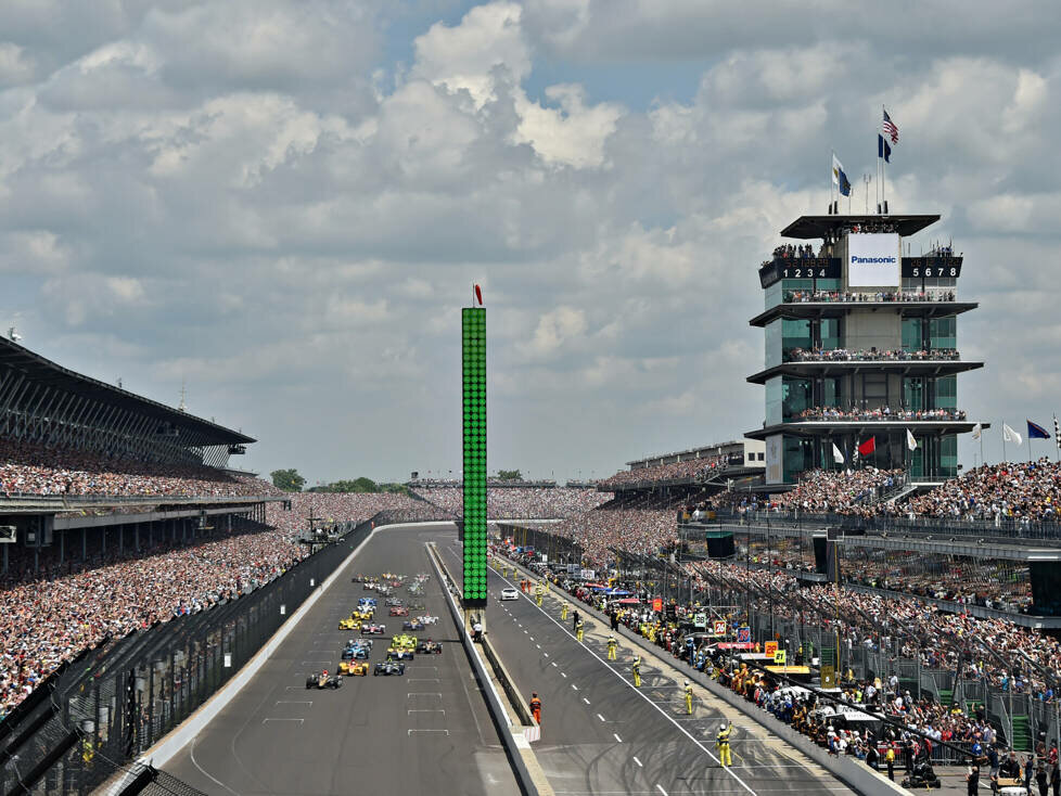 Start beim Indy 500 2016