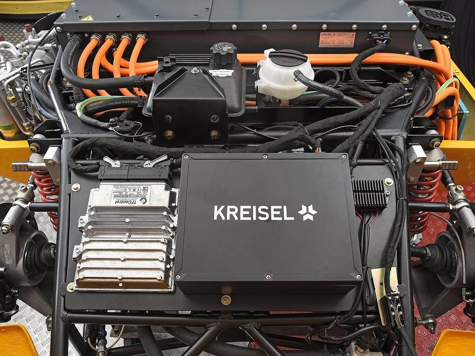 Motor des Kreisel Evex 910e.