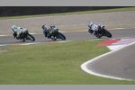 Joan Mir vor Enea Bastianini und Jorge Martin 