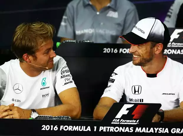 Nico Rosberg, Jenson Button Titel-Bild zur News: Nico Rosberg, Jenson Button