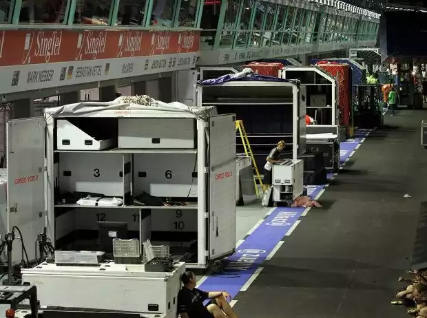 Titel-Bild zur News: Packarbeiten: Das Rennen zwischen den Rennen