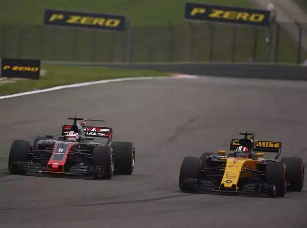 Romain Grosjean, Nico Hülkenberg Titel-Bild zur News: Romain Grosjean, Nico Hülkenberg