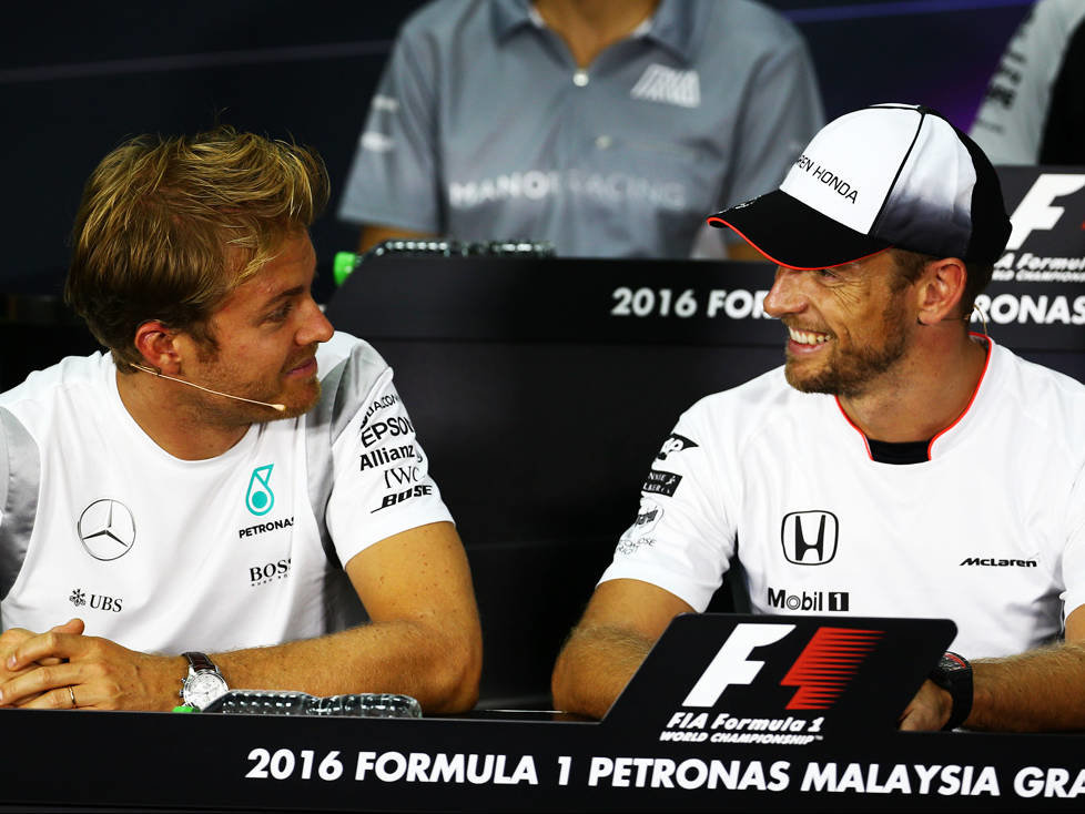 Nico Rosberg, Jenson Button