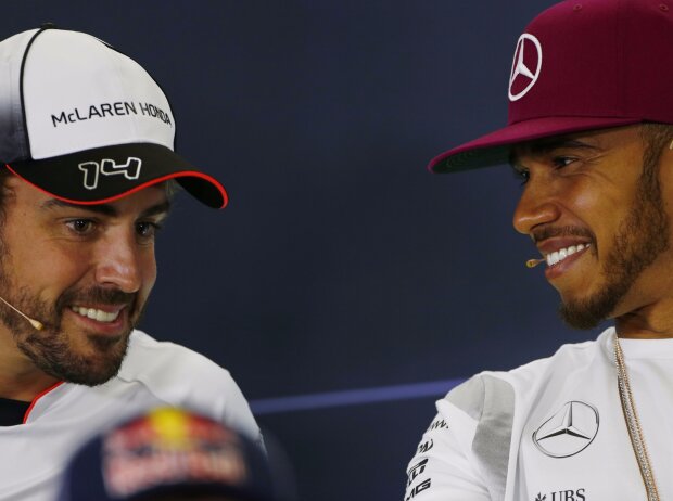 Fernando Alonso, Lewis Hamilton