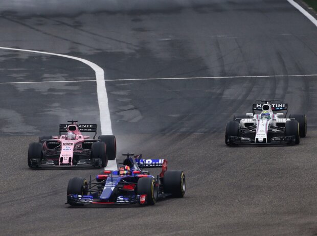 Daniil Kwjat, Sergio Perez, Felipe Massa