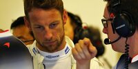 Bild zum Inhalt: McLaren: Warum Button ins kalte Wasser geworfen wird