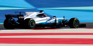 Formel 1 Bahrain 2017: Mercedes am Freitag nur zweite Kraft