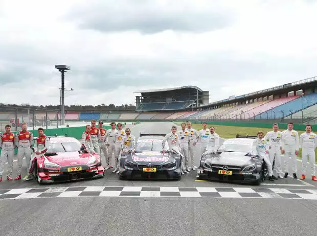 Titel-Bild zur News: DTM Fahrer