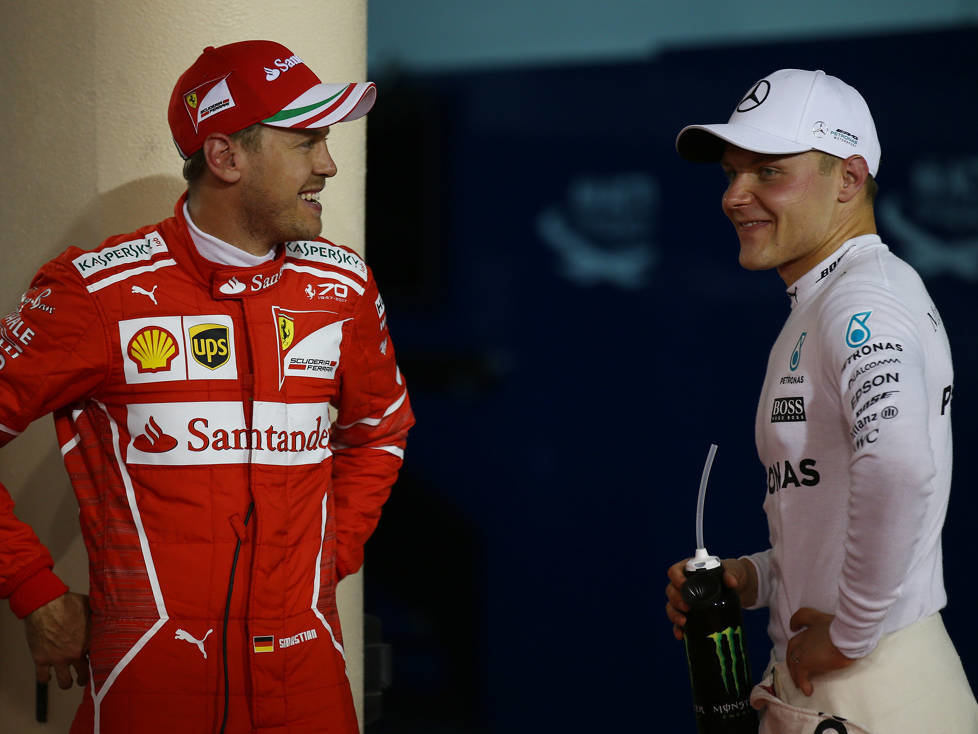Sebastian Vettel, Valtteri Bottas