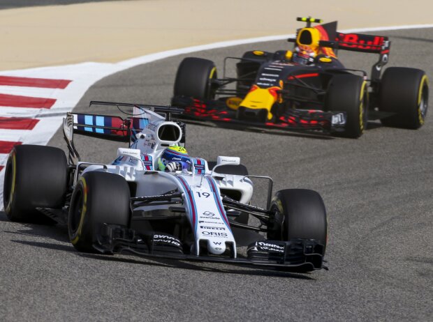 Titel-Bild zur News: Felipe Massa, Max Verstappen