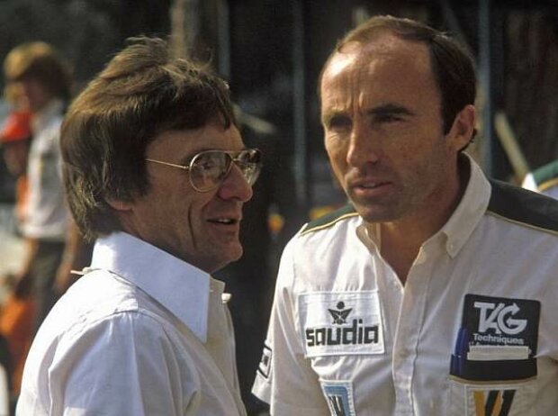 Titel-Bild zur News: Frank Williams (Teamchef), Bernie Ecclestone (Formel-1-Chef)