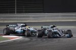 Valtteri Bottas (Mercedes) und Lewis Hamilton (Mercedes) 