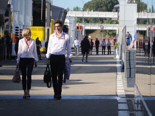 Susie Wolff, Toto Wolff Susie Wolff, Toto Wolff