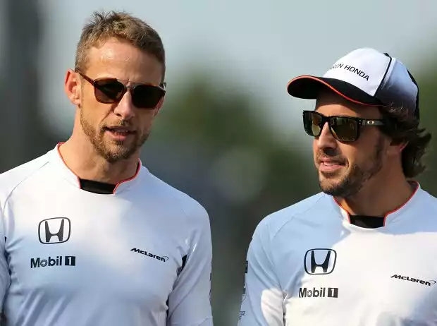 Jenson Button, Fernando Alonso Titel-Bild zur News: Jenson Button, Fernando Alonso