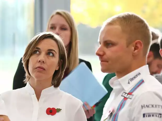 Claire Williams, Valtteri Bottas Titel-Bild zur News: Claire Williams, Valtteri Bottas