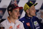 Marc Marquez und Valentino Rossi 