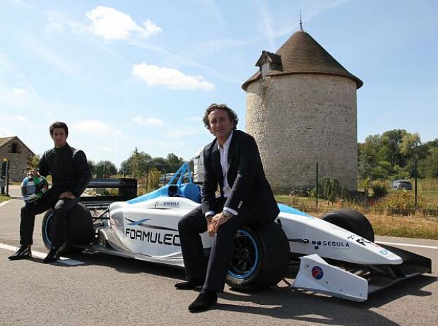Lucas di Grassi und Alejandro Agag Lucas di Grassi und Alejandro Agag